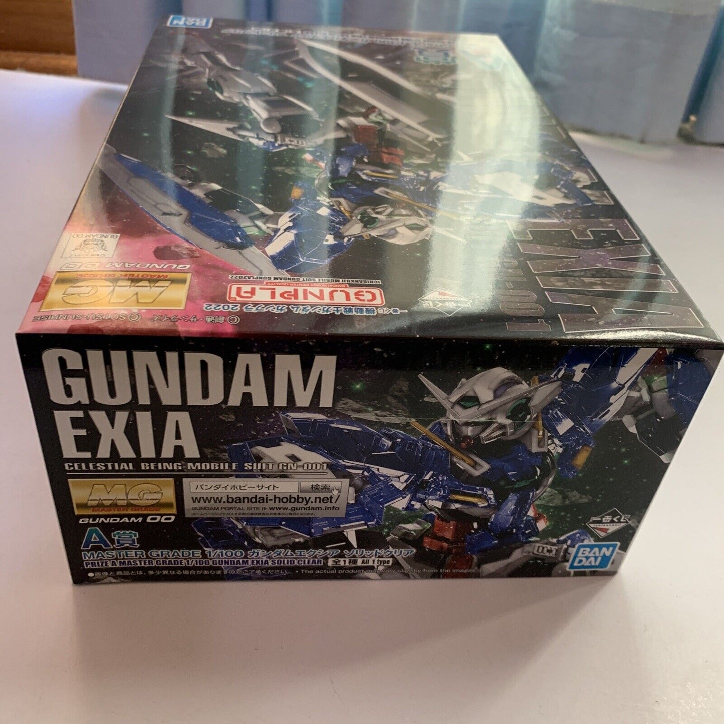 Gundam Exia Solid Clear 1/100 GN-001 MG Gunpla 2022 A Master Grade Limited  NEW