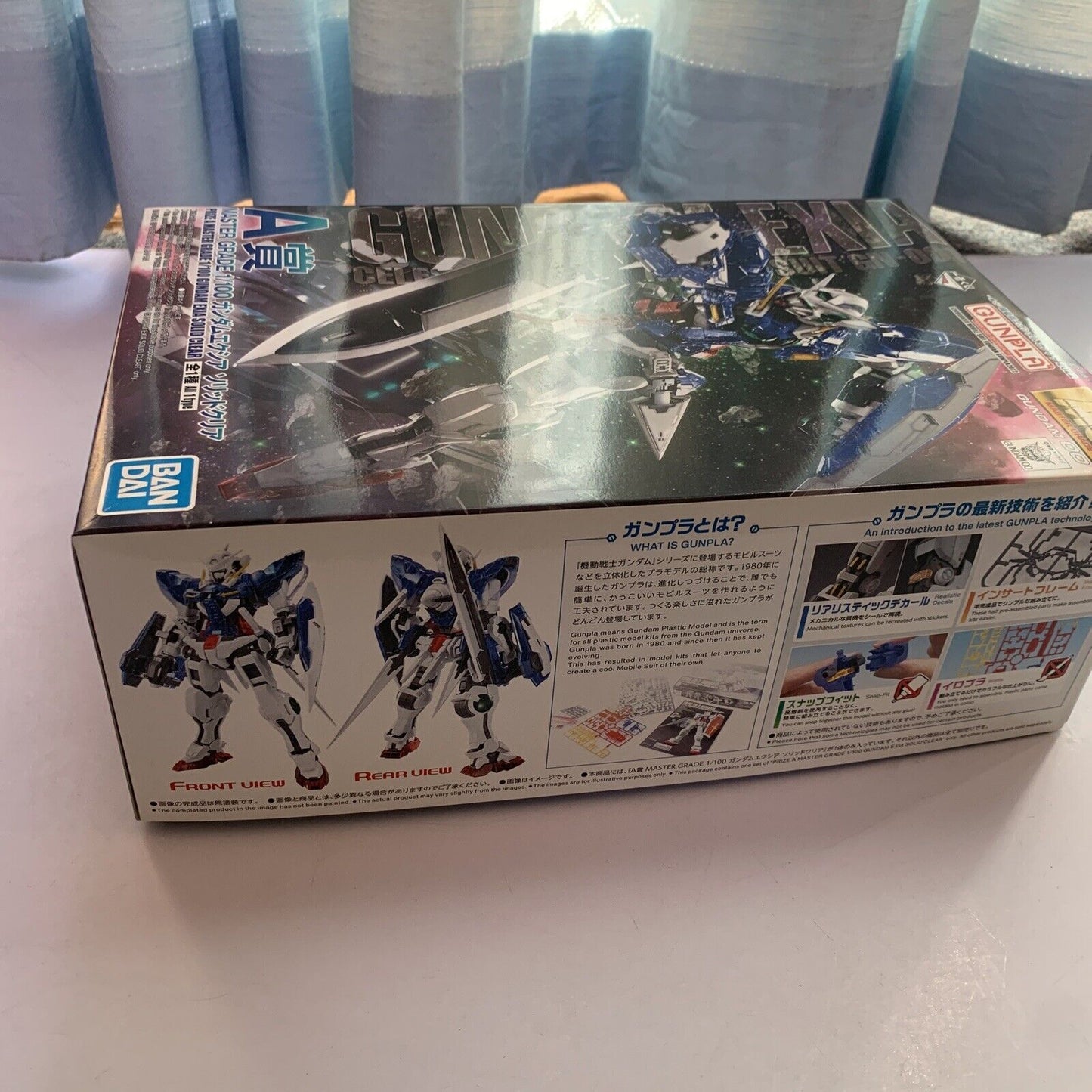 Gundam Exia Solid Clear 1/100 GN-001 MG Gunpla 2022 A Master Grade Limited  NEW