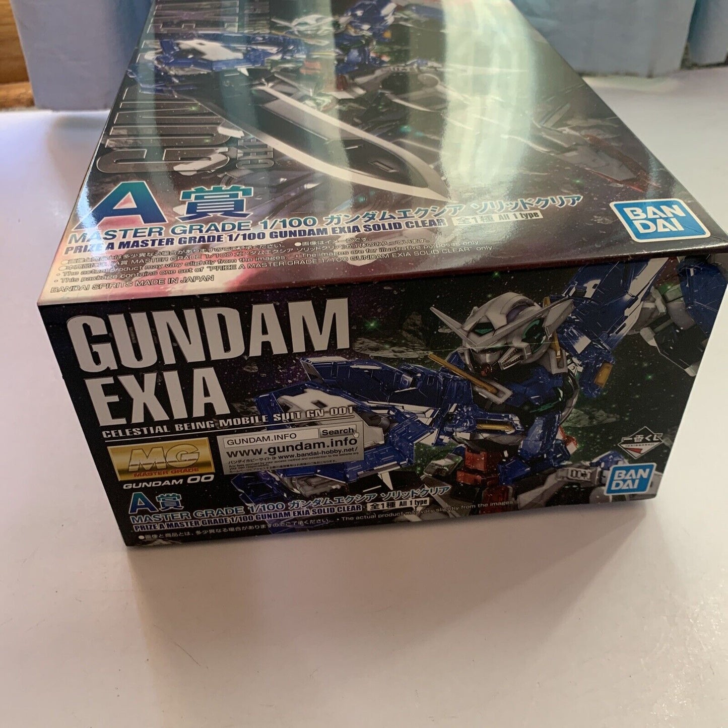 Gundam Exia Solid Clear 1/100 GN-001 MG Gunpla 2022 A Master Grade Limited  NEW