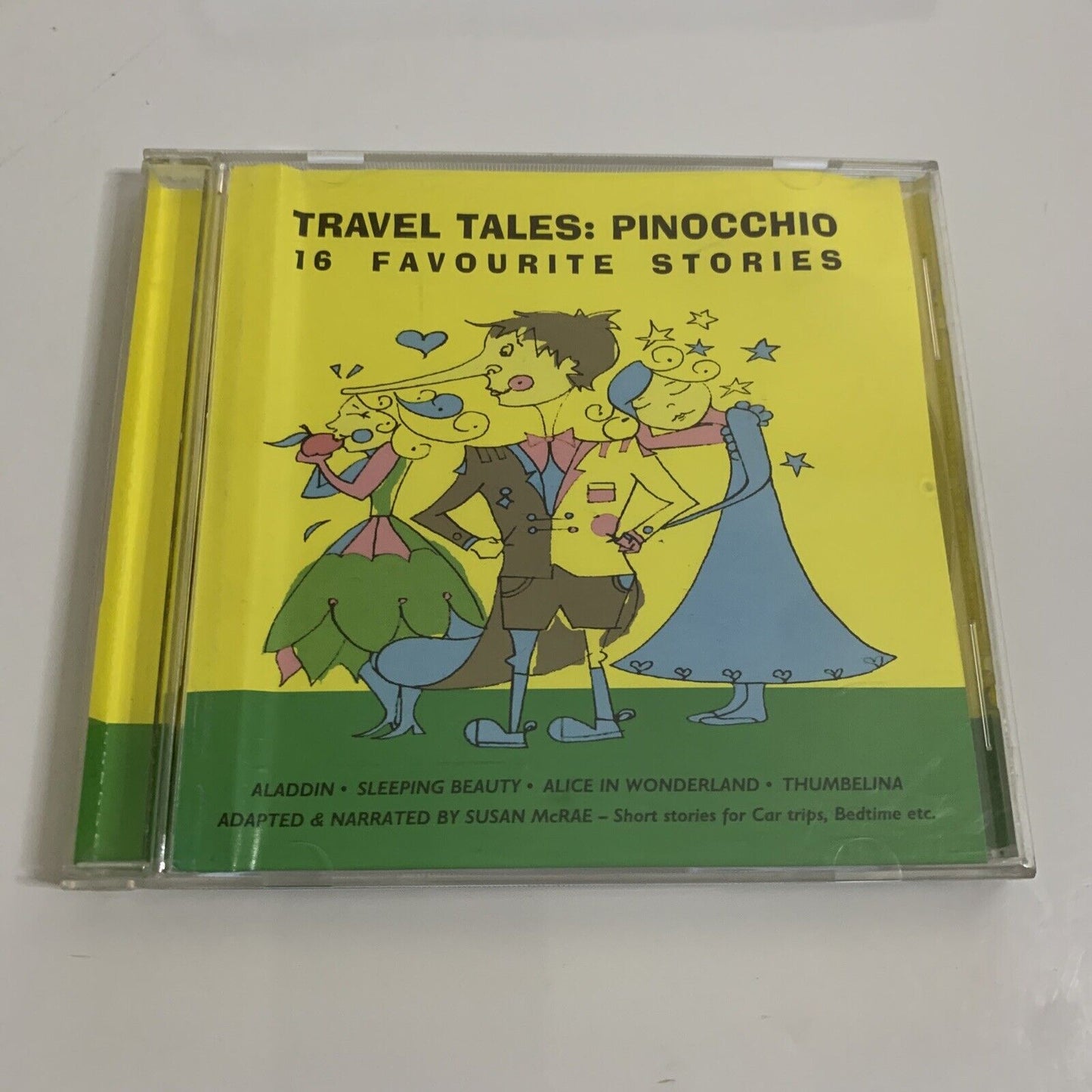 Travel Tales Pinocchio - 16 Favourite Stories by Susan McRae (CD, 2009)