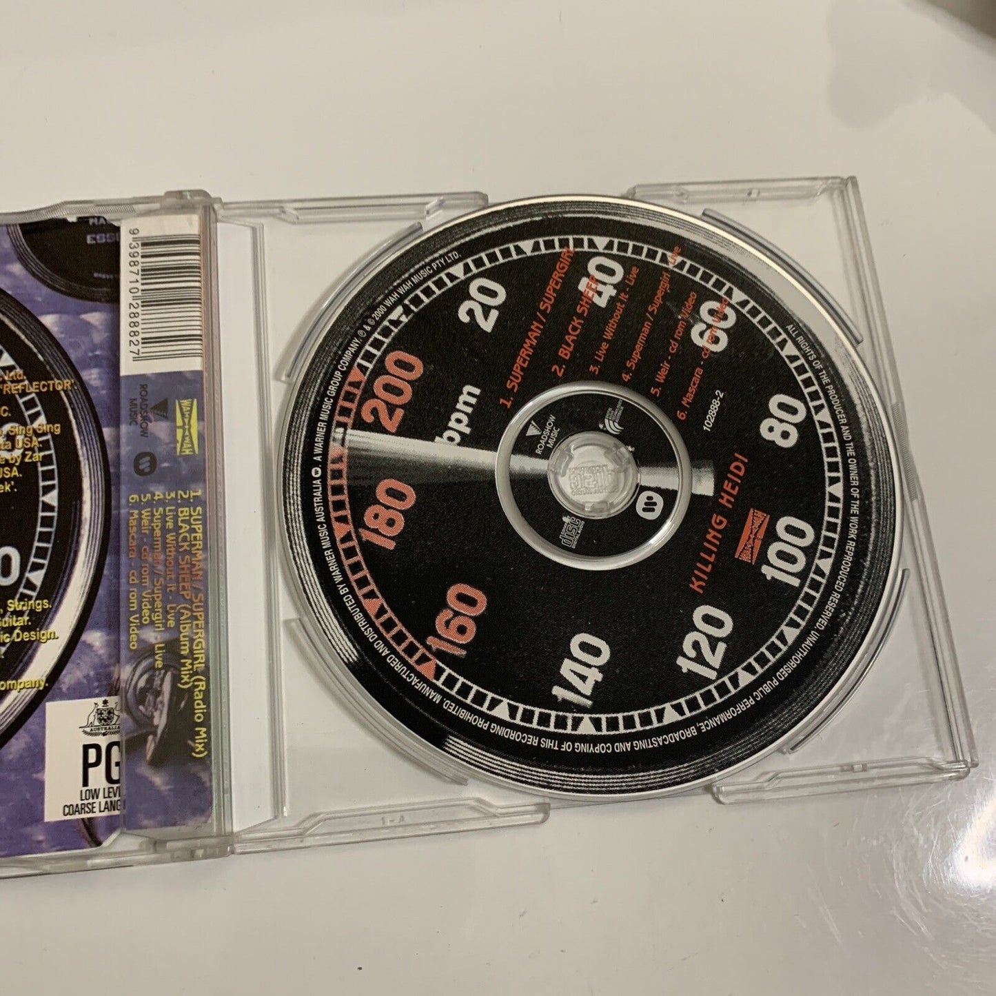 Killing Heidi – Superman / Supergirl / Black Sheep (CD, Enhanced, 2000)