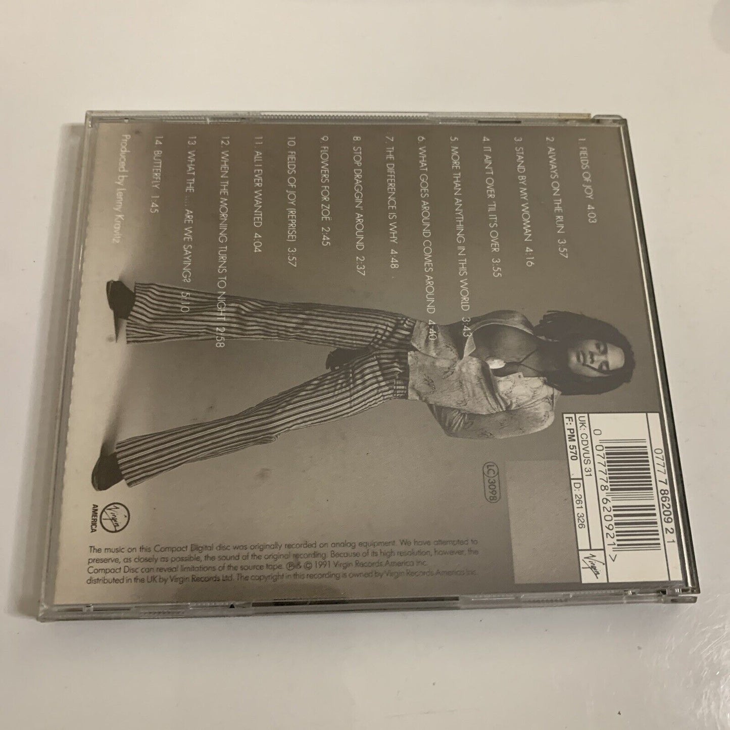 Mama Said by Lenny Kravitz (CD, 1991) Virgin