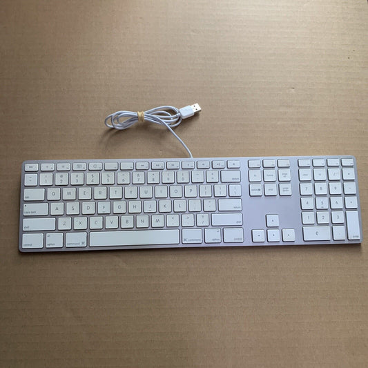 Apple Aluminum Keyboard with Numeric Keypad MB110LL/B A1243