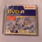 5x Verbatim DVD-R Blank Discs 4.7GB 120 Minutes 8X Recordable Disc Jewel Case