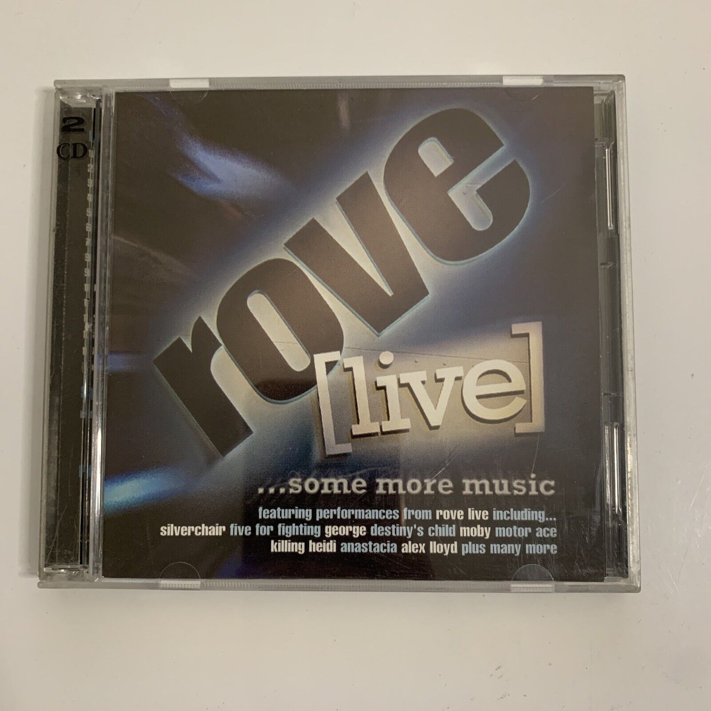 Rove [Live] Some More Music (CD + DVD, 2-Disc Set, 2002)