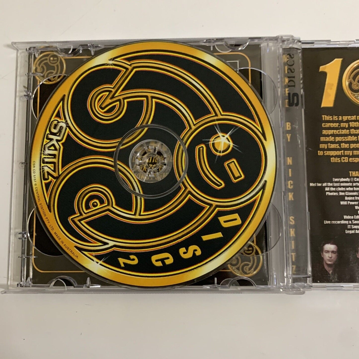 Nick Skitz – Skitzmix 10 (CD, Enhanced, 2-Disc Set, 2004) CSR CD 5157