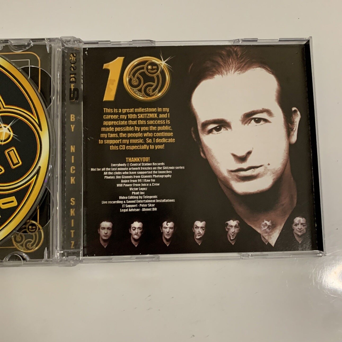 Nick Skitz – Skitzmix 10 (CD, Enhanced, 2-Disc Set, 2004) CSR CD 5157