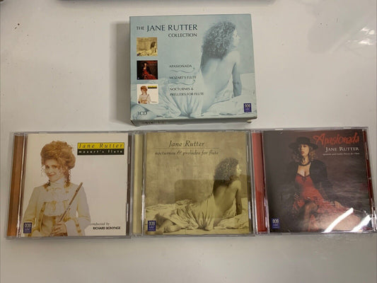 The Jane Rutter Collection (CD, 3-Disc, 2008) Apasionada Mozart's Flute Nocturne