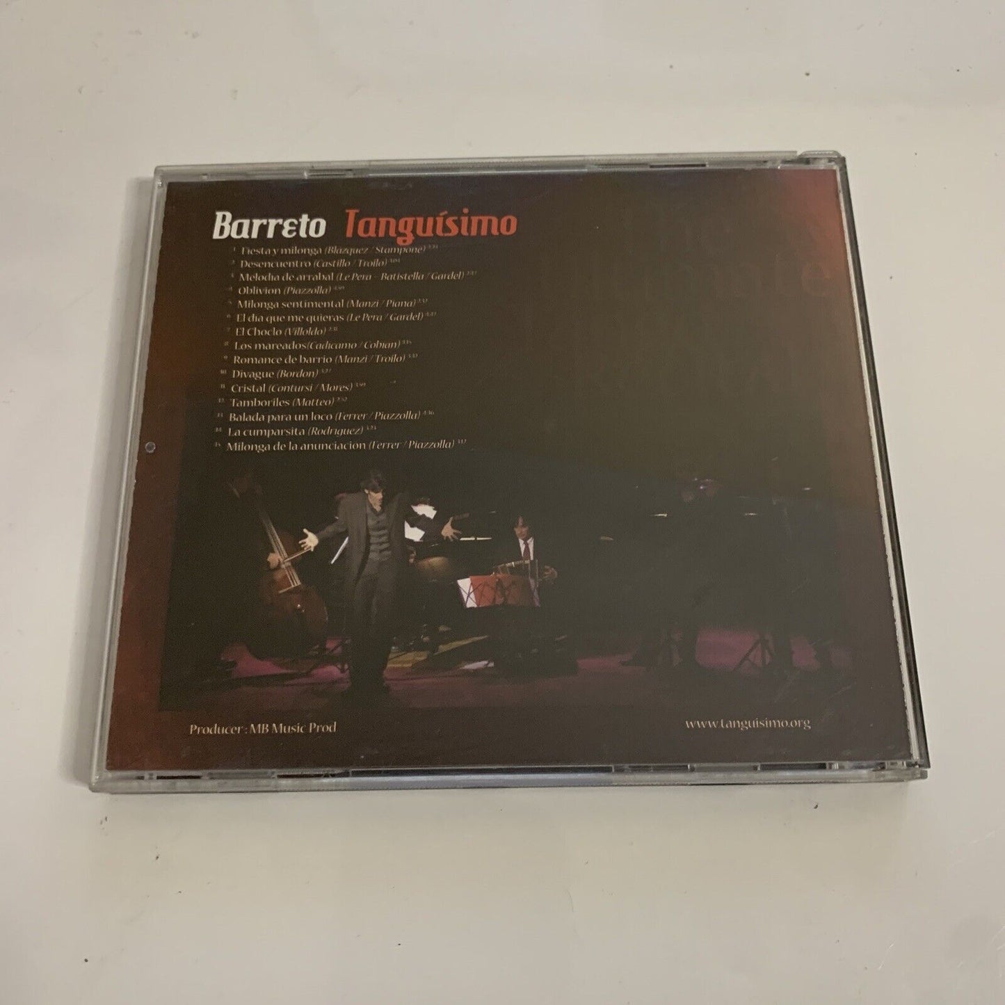 Barreto – Tanguisimo (CD, 2006) Album Latin Tango Music