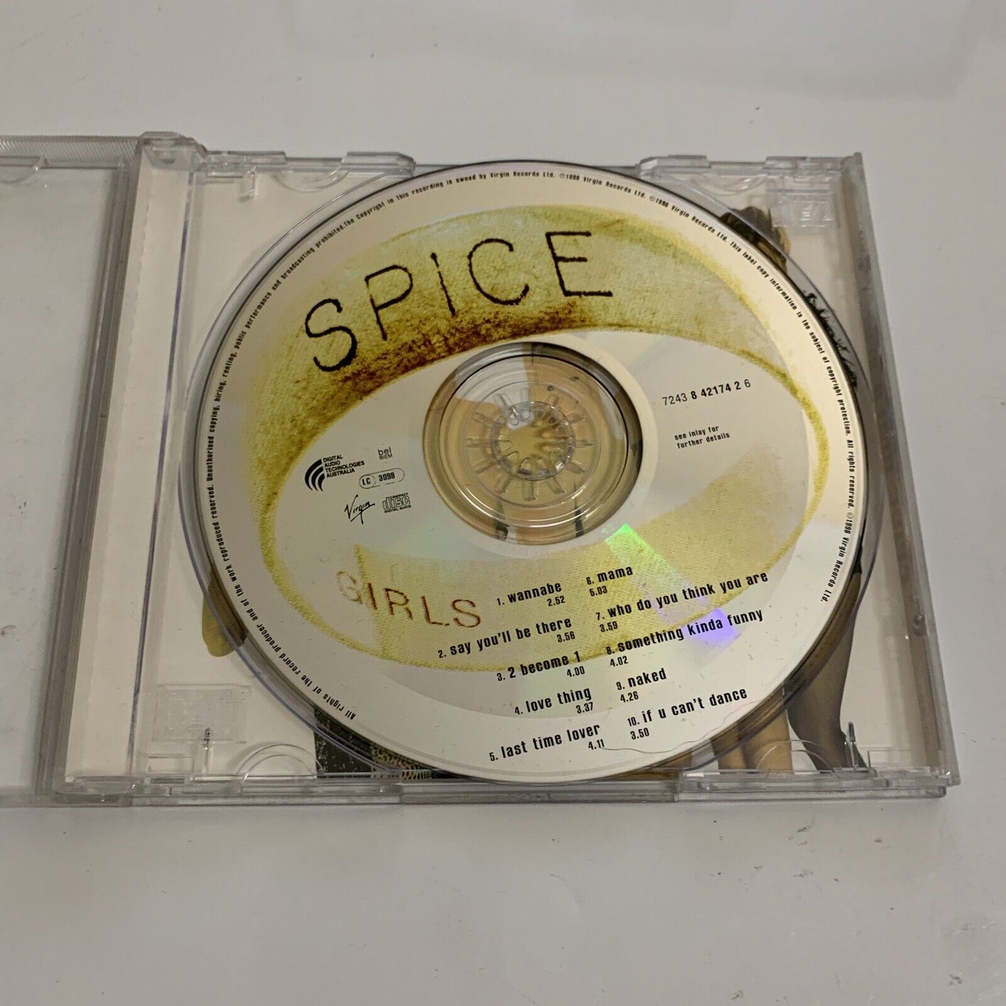 Spice by Spice Girls (CD, 1997) *No Cover