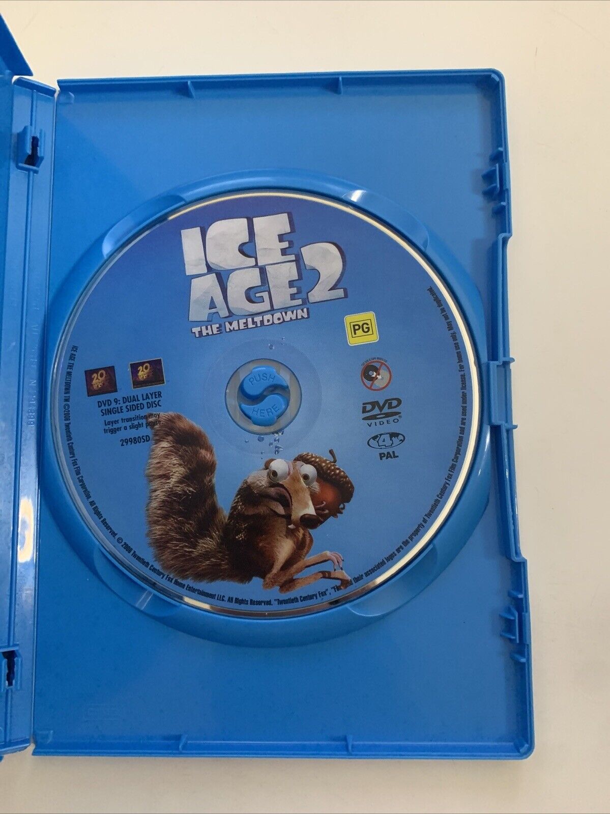 Ice Age 2 - The Meltdown (DVD, 2006) Animated Film Region 4