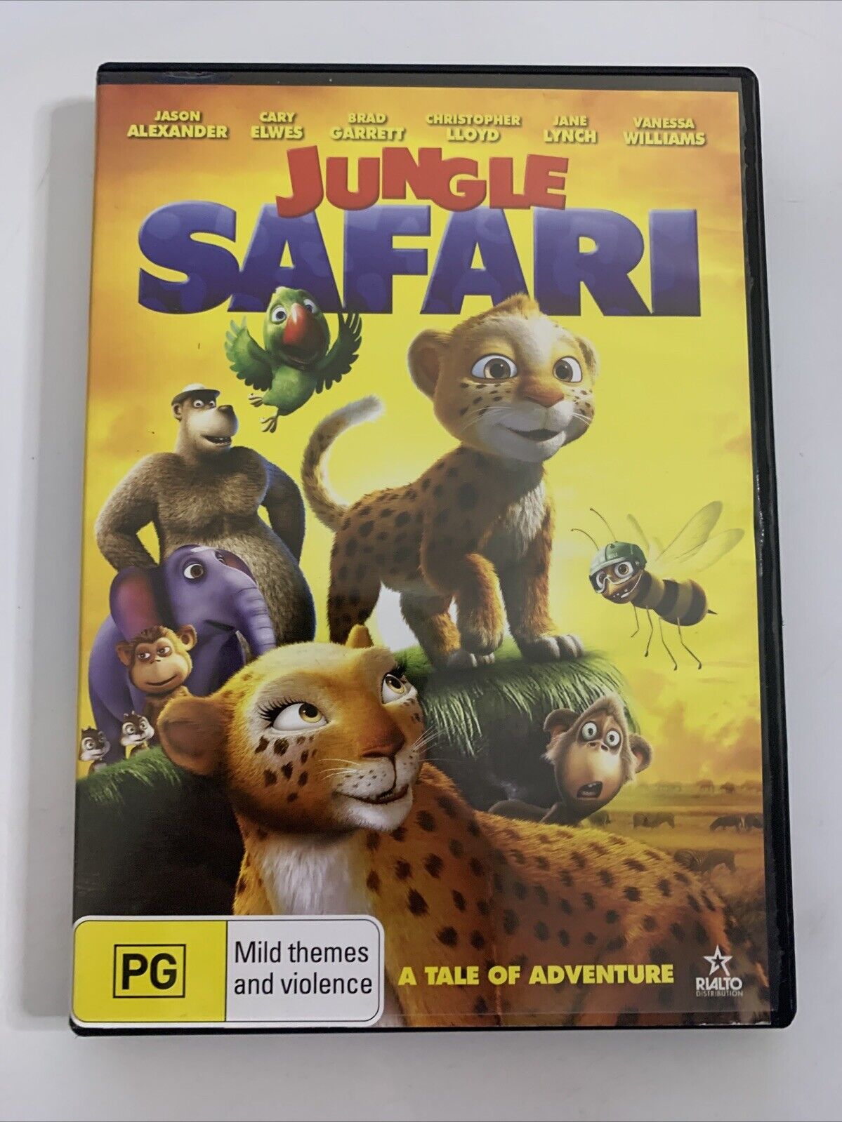 Jungle Safari (DVD, 2012) Jason Alexander Animated Film Region 4
