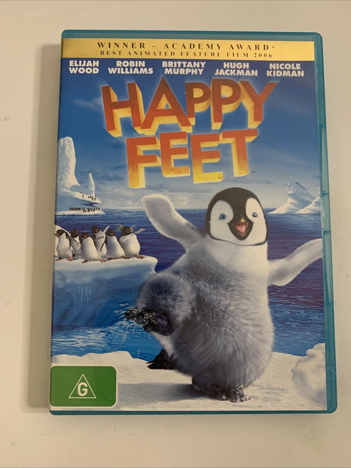 Happy Feet (DVD,  2006) Elijah Wood Animated Film Region 4