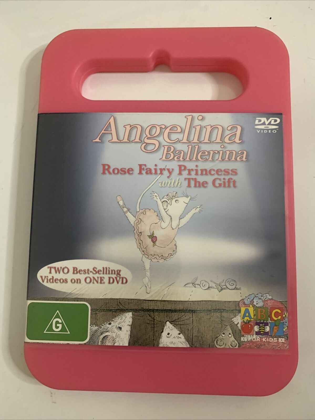 Angelina Ballerina - Rose Fairy Princess / The Gift (DVD, 2002) Region 4