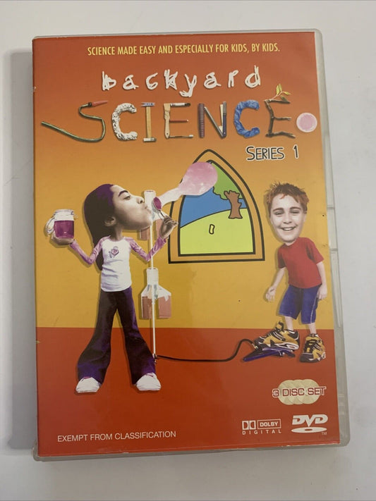 Backyard Science : Series 1 (DVD, 2004) Region 4