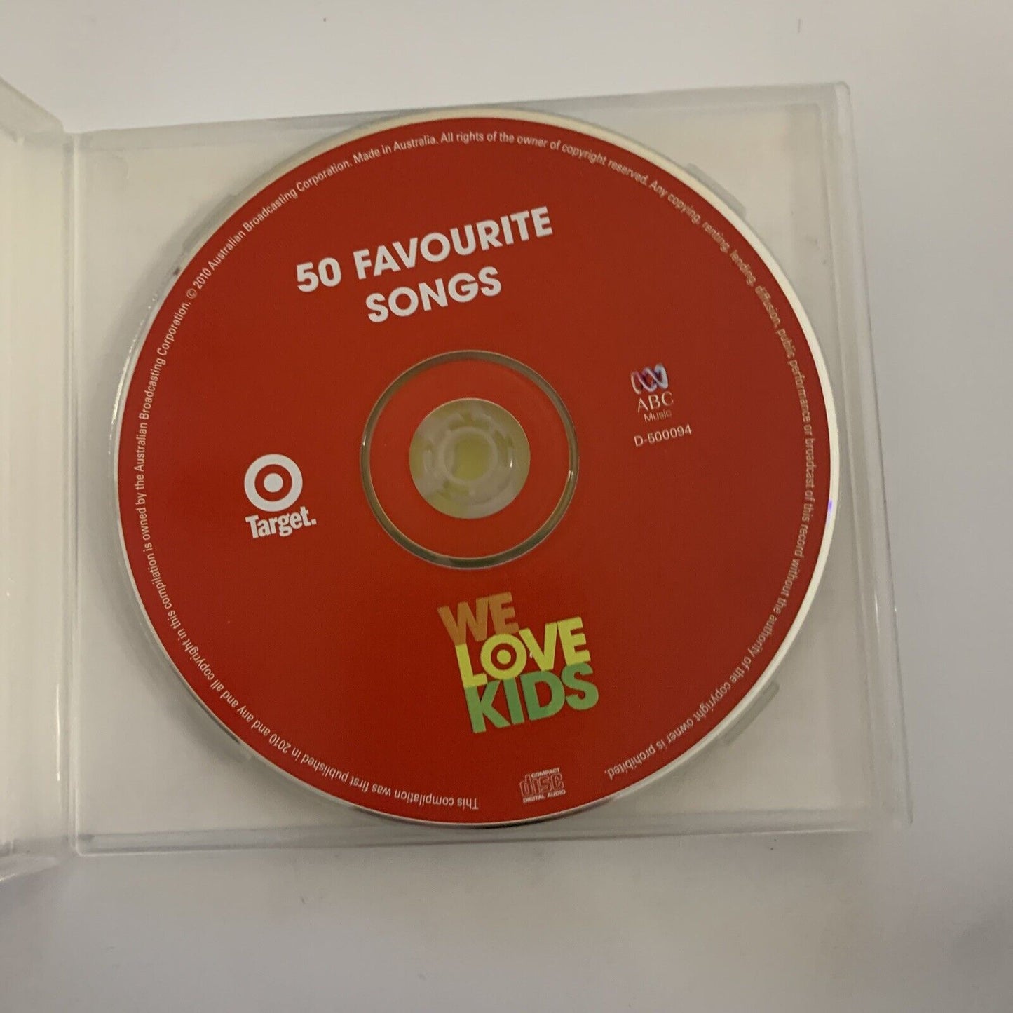 We Love Kids 50 Favourite Songs by ABC Music CD