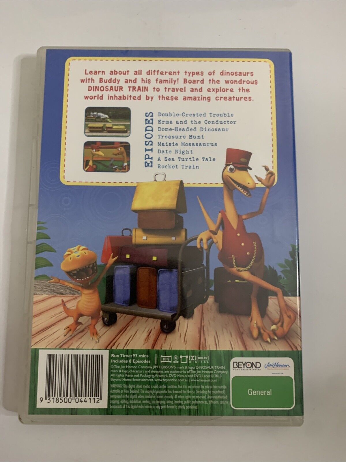 Jim Henson's Dinosaur Train - Rocket Train (DVD, 2011) Region 4