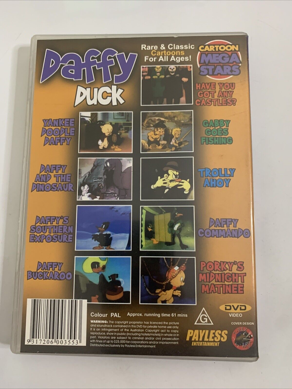 Daffy Duck Plus Friends (DVD) All Regions
