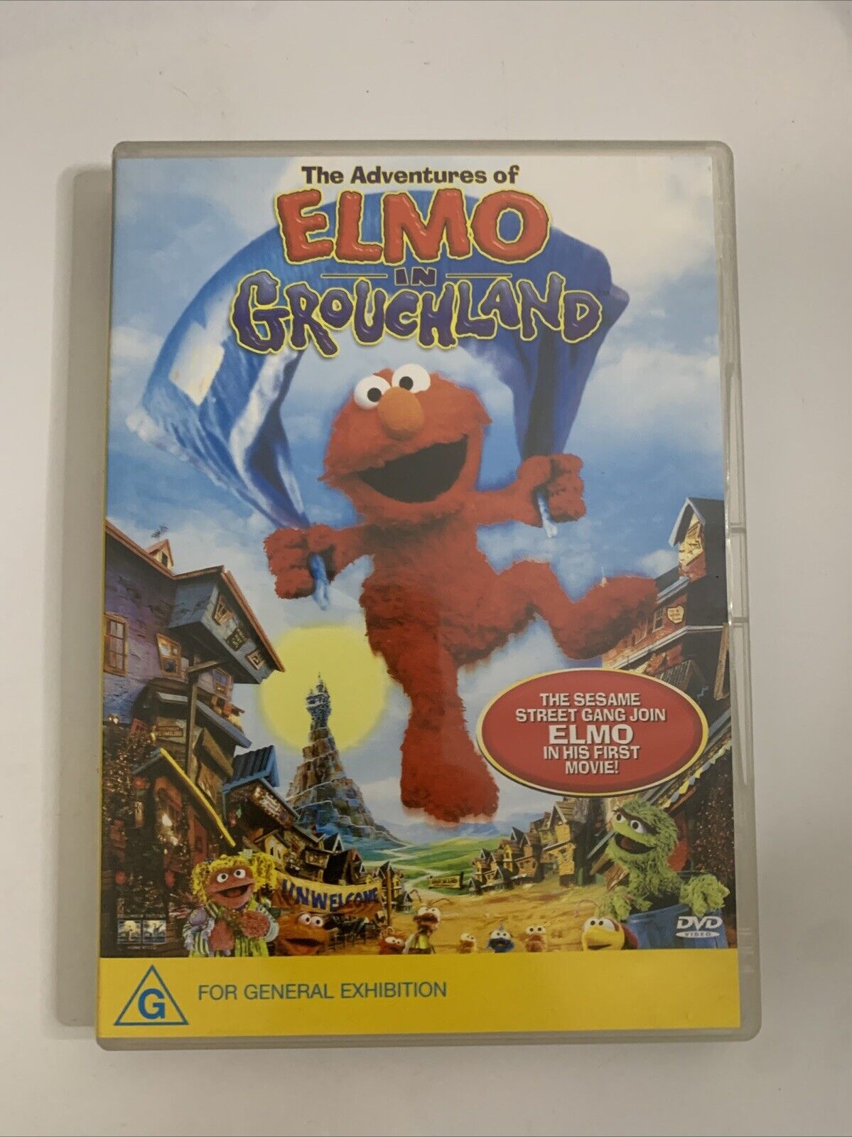 The Adventures of Elmo in Grouchland (DVD, 1999) Region 4