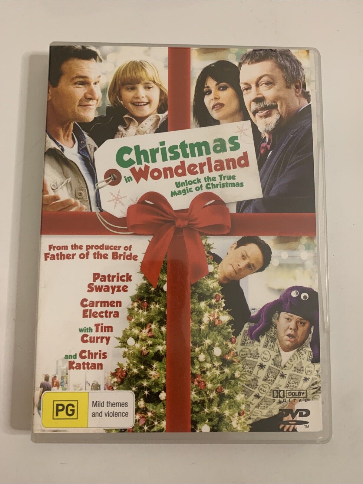 Christmas in Wonderland (DVD, 2007) Patrick Swayze, Tim Curry Region 4