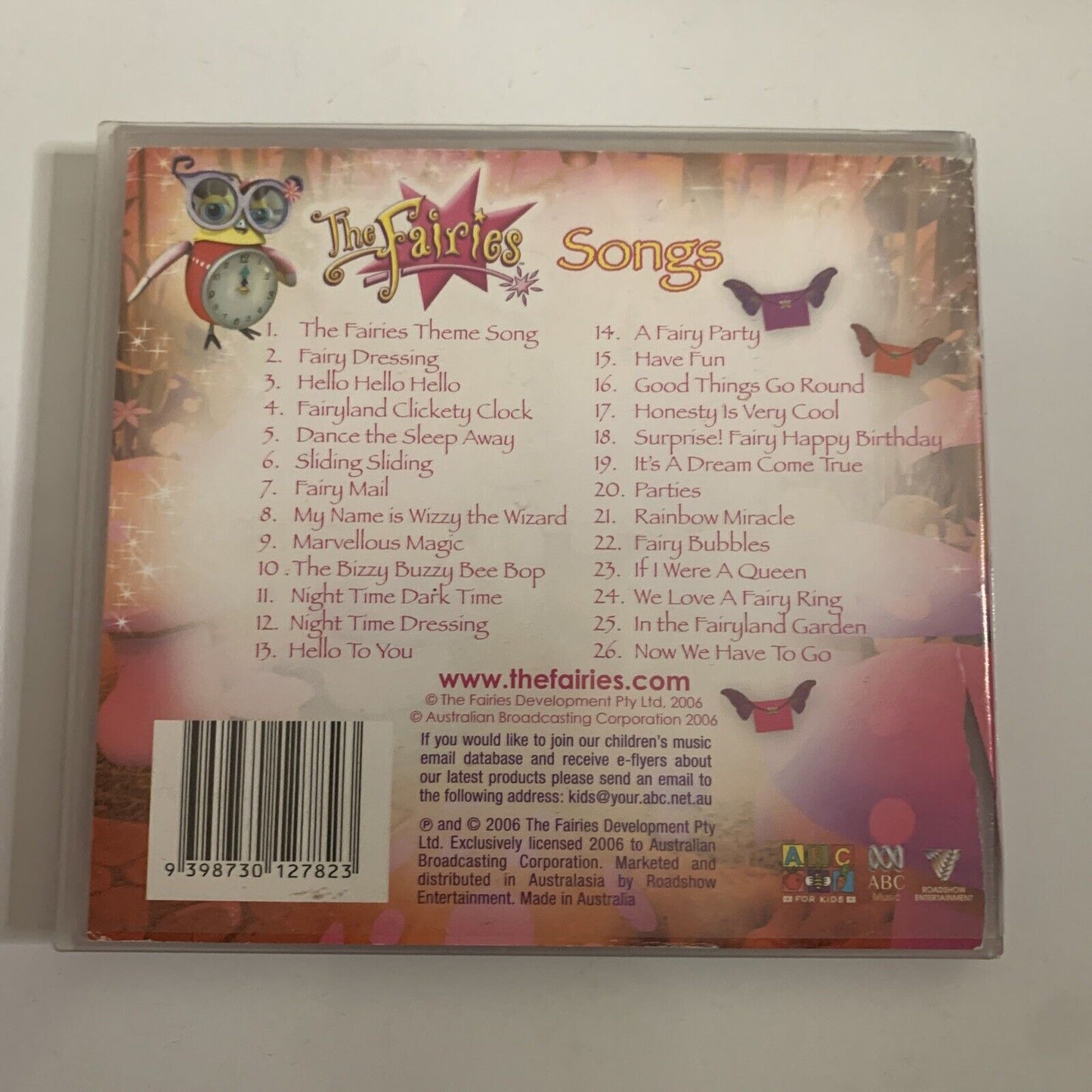 The Fairies - Fairy Magic (CD, 2006) ABC For Kids Album