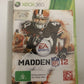 Madden NFL 12  Microsoft XBOX 360 EA Sports Game Complete