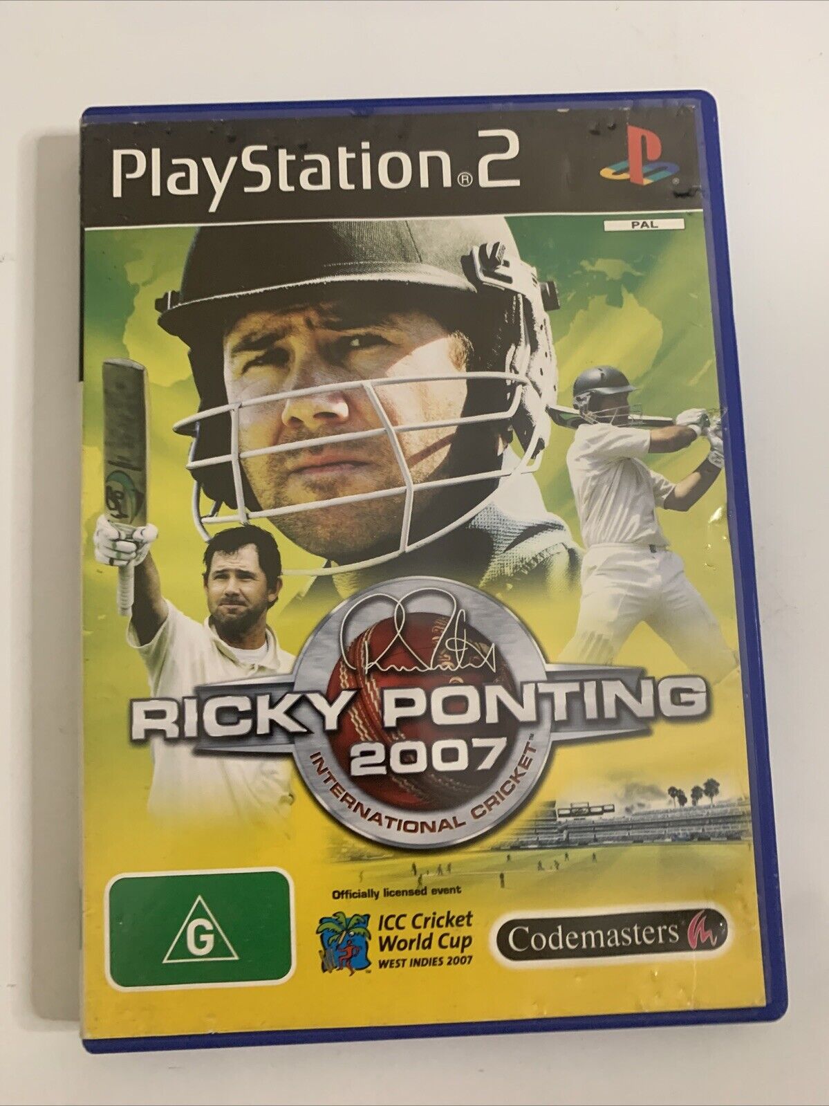 Ricky Ponting International Cricket 2007 PS2 Sony PlayStation 2 PAL Game