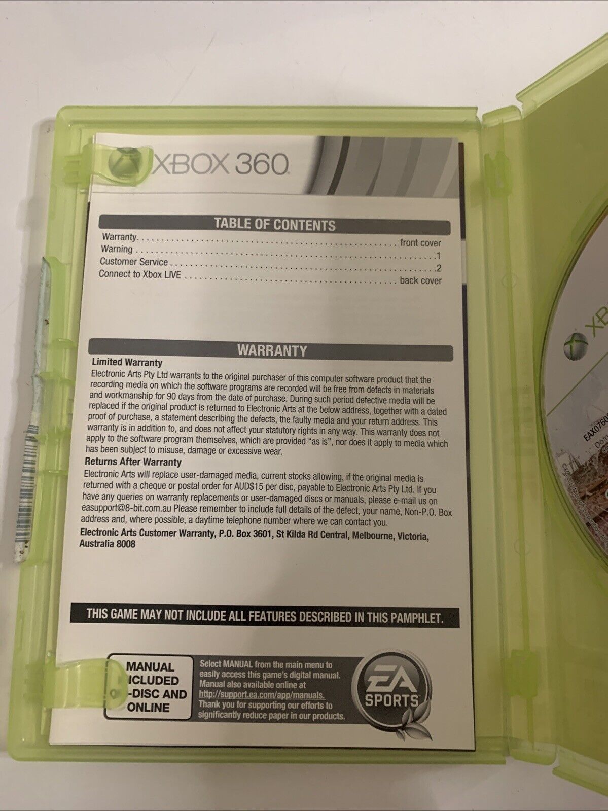 FIFA 12 Microsoft XBOX 360 PAL Football Soccer Game Complete