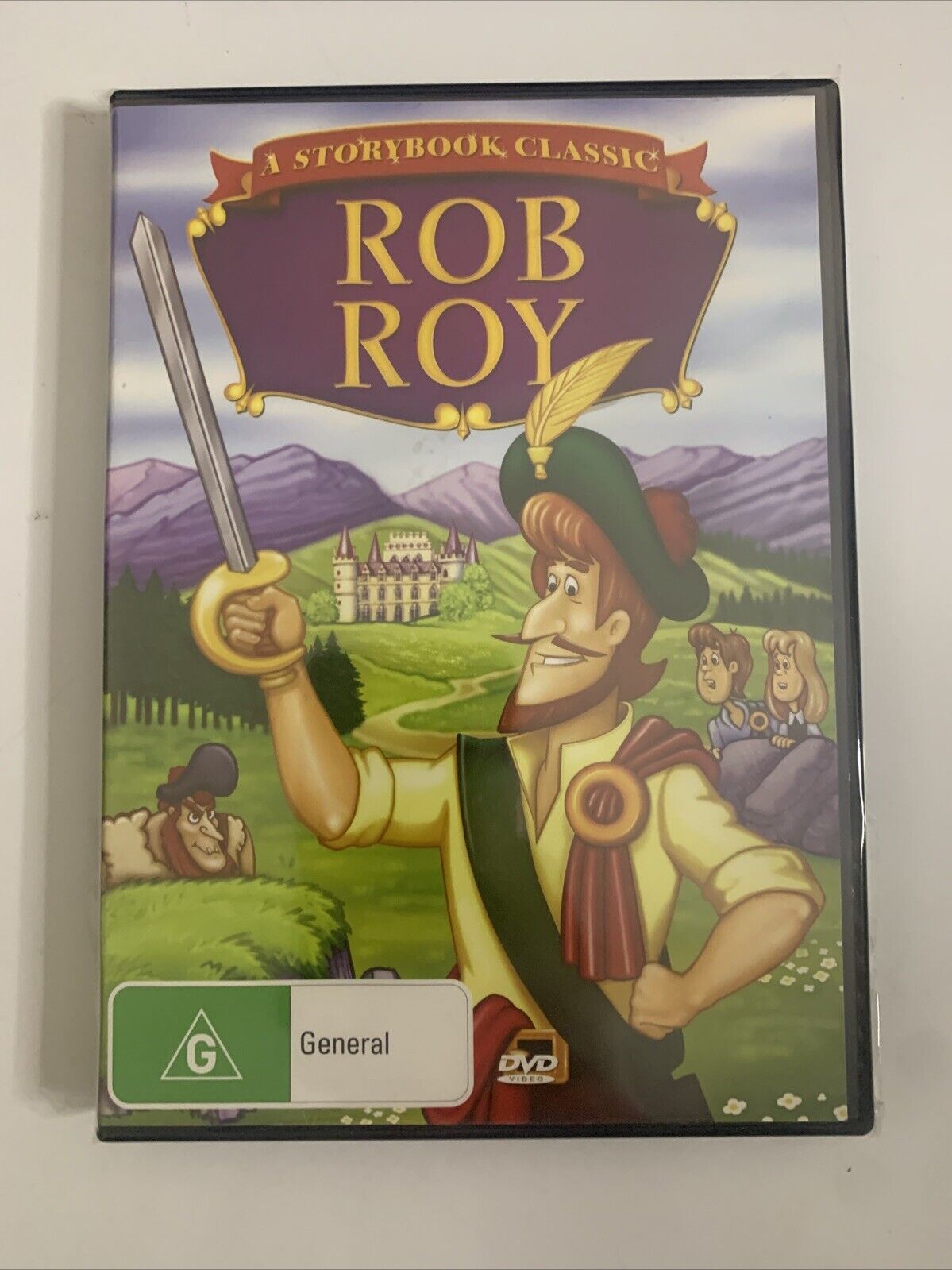 Rob Rotton Dvd Rob Roy (DVD, 1987) Animated Film Region 4 Brand NEW Sealed – Retro Unit