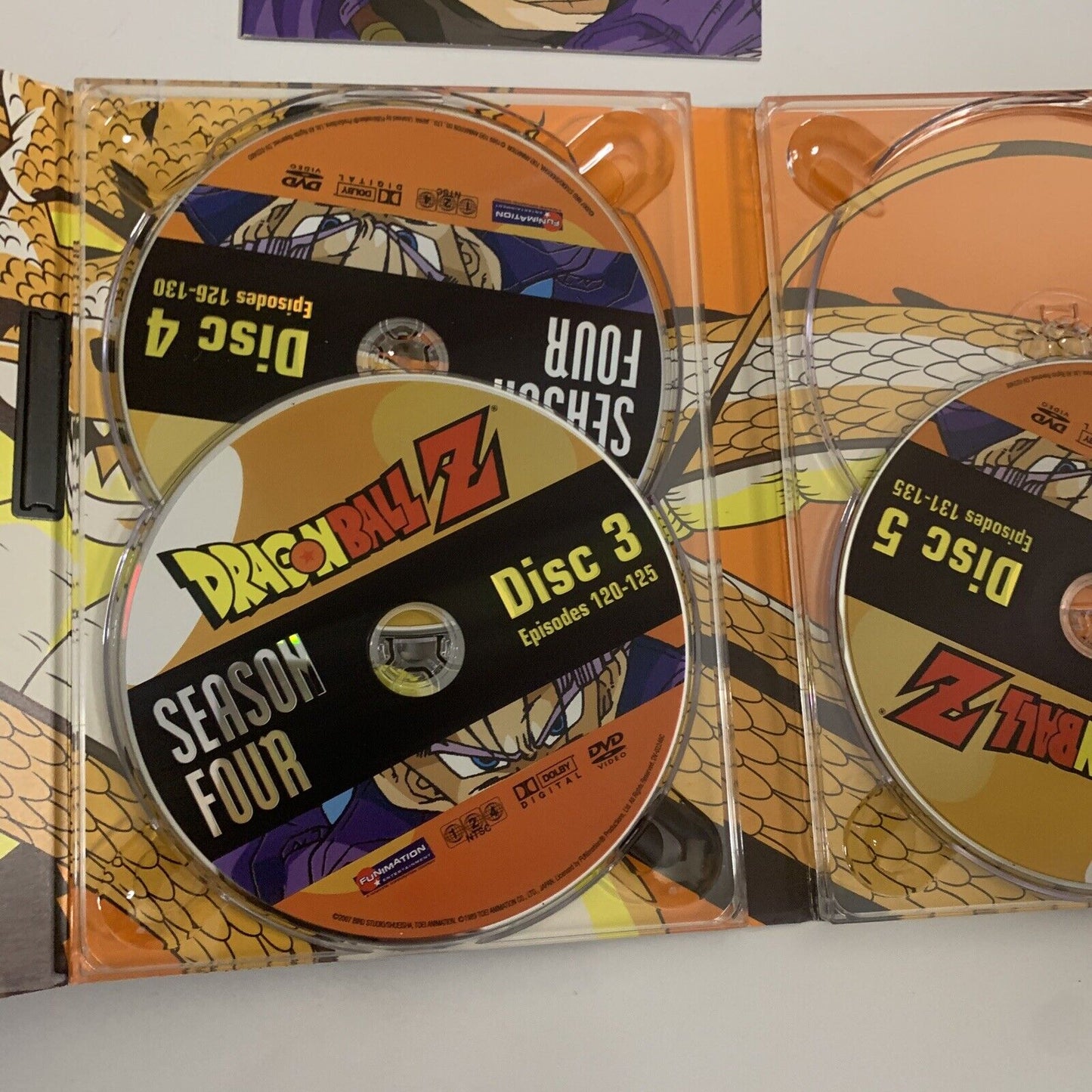 Dragon Ball Z : Season 4 (Remastered : Uncut, DVD, 1989) *Missing Disc 6