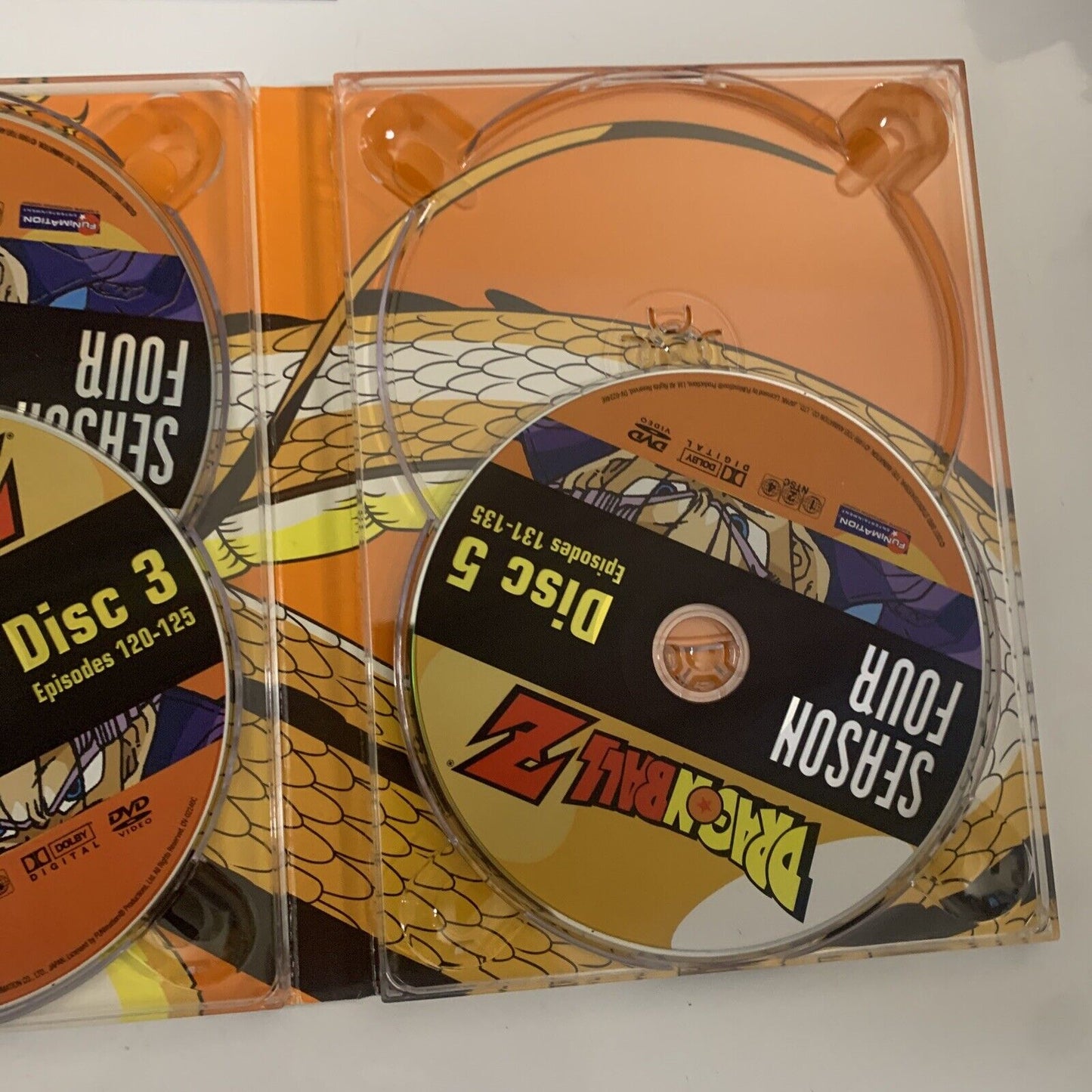 Dragon Ball Z : Season 4 (Remastered : Uncut, DVD, 1989) *Missing Disc 6