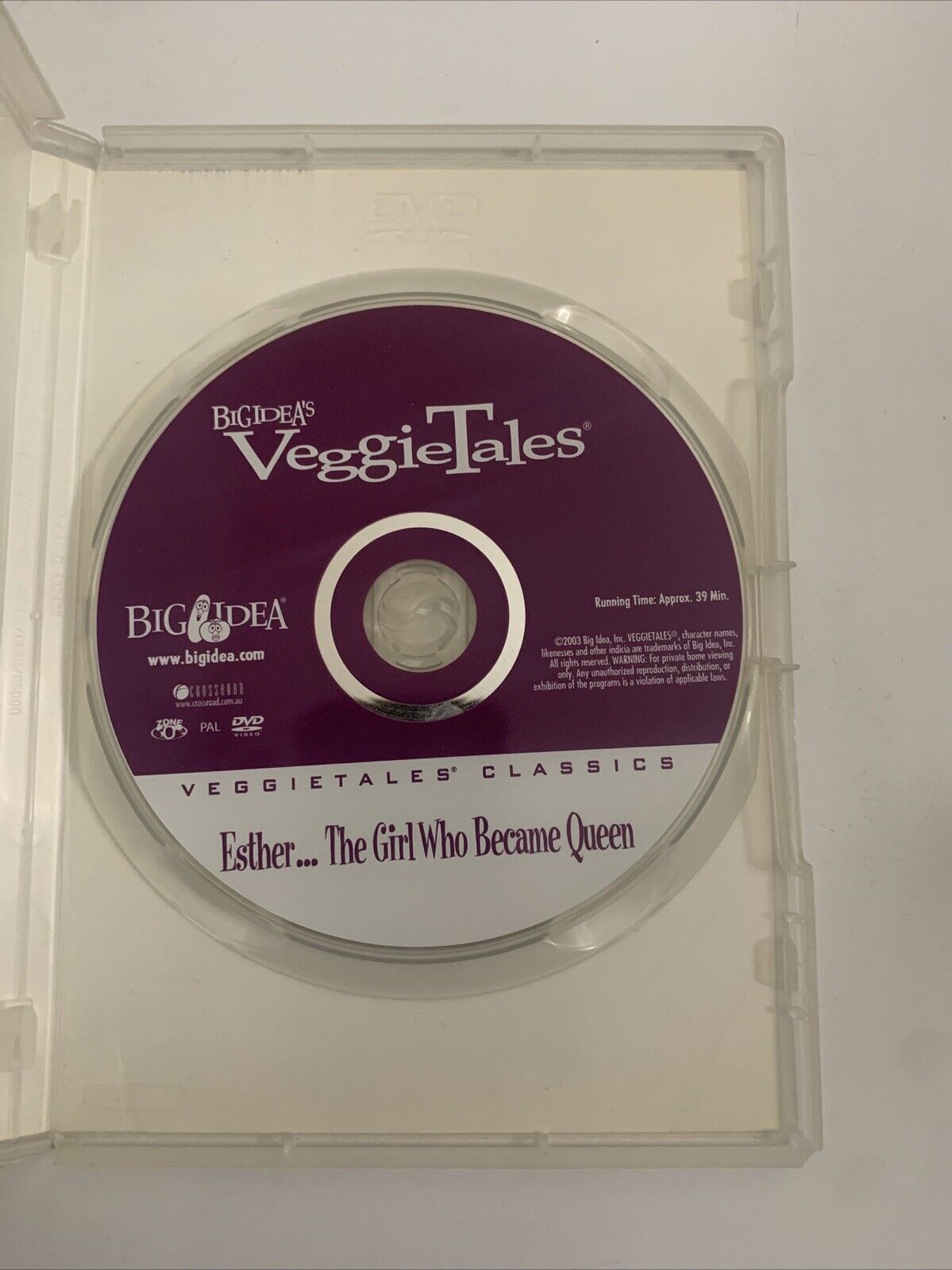 Veggie Tales - Esther The Girl Who Became Queen (DVD) All Regions