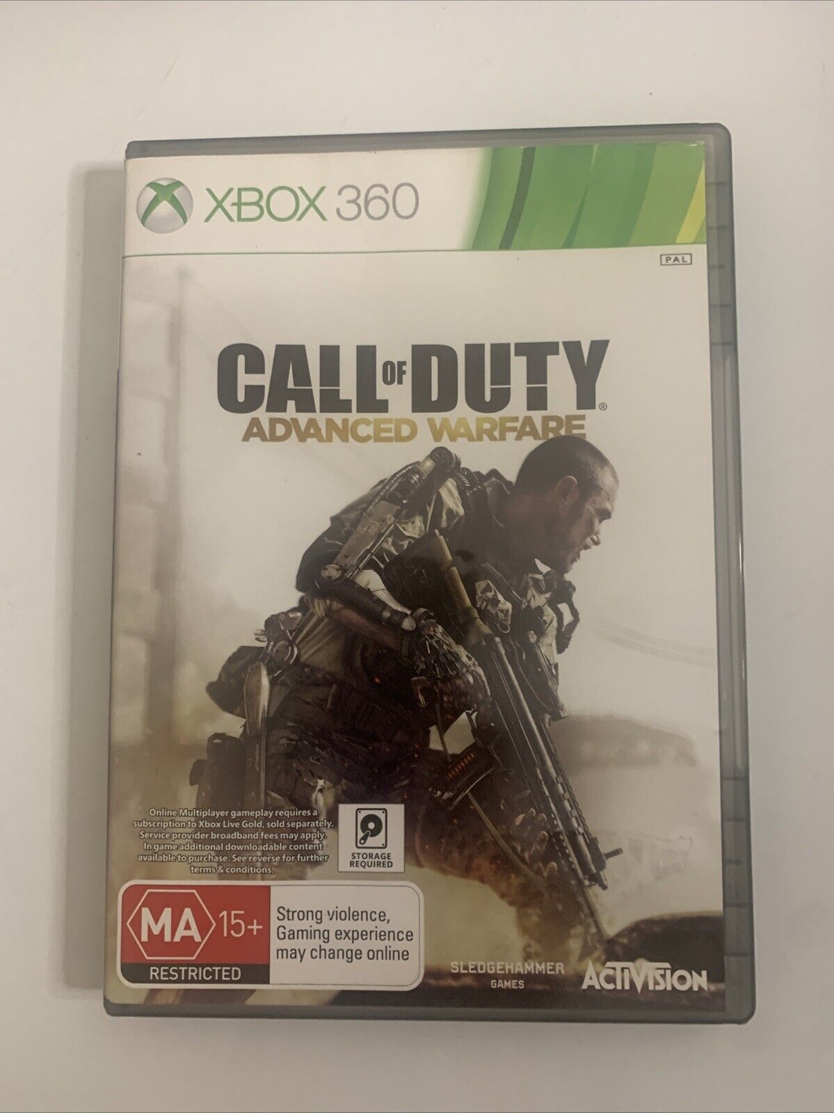 Call of Duty Advanced Warfare  Microsoft XBOX 360 PAL 2014 Game