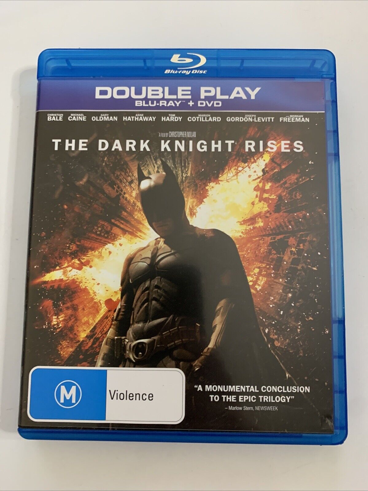 The Dark Knight Rises (Blu-ray + DVD, 2011) Region B