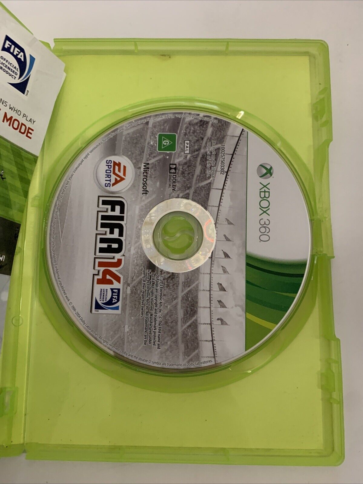 FIFA 14 Microsoft XBOX 360 PAL Football Soccer Game Complete