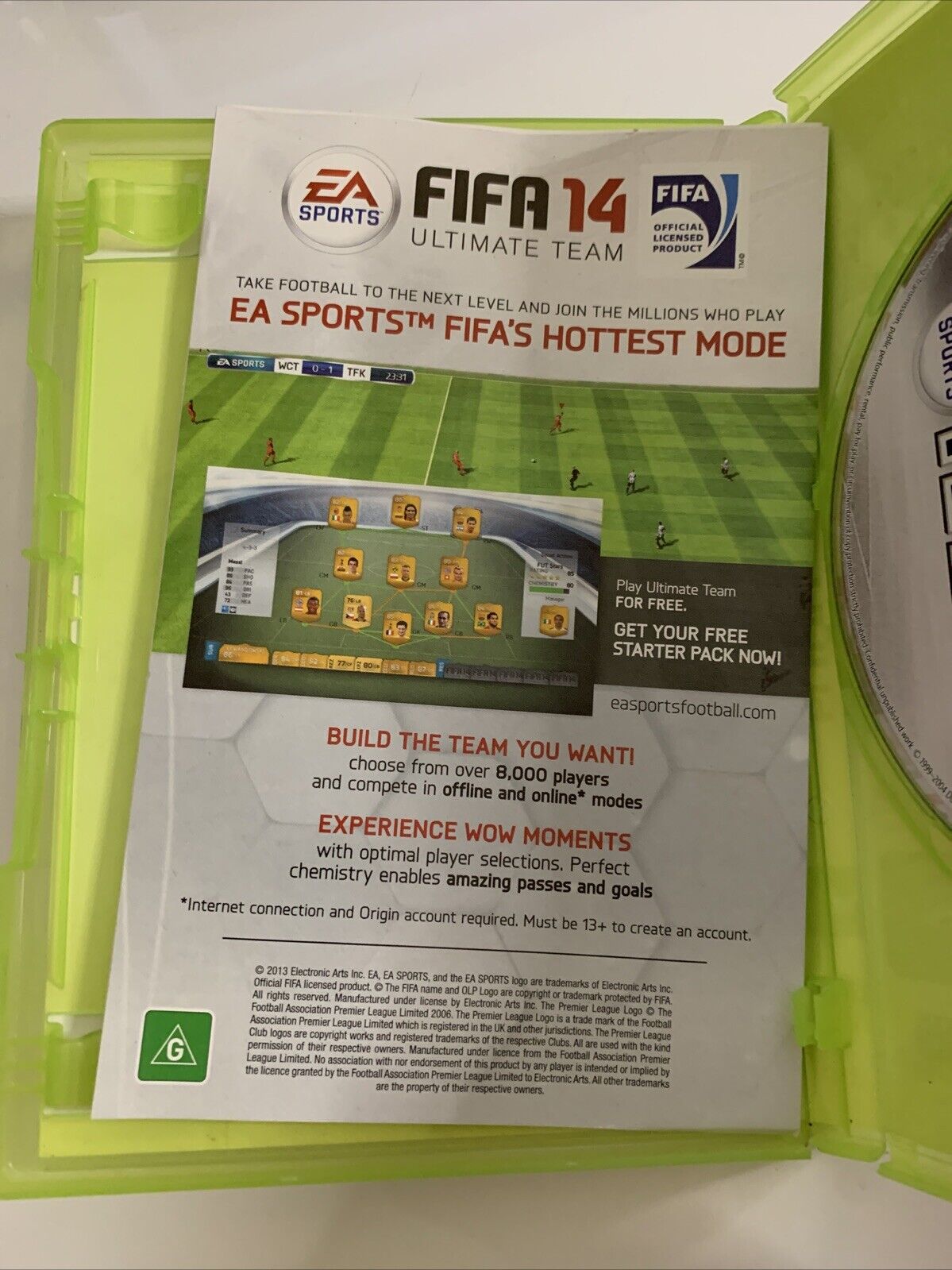 FIFA 14 Microsoft XBOX 360 PAL Football Soccer Game Complete