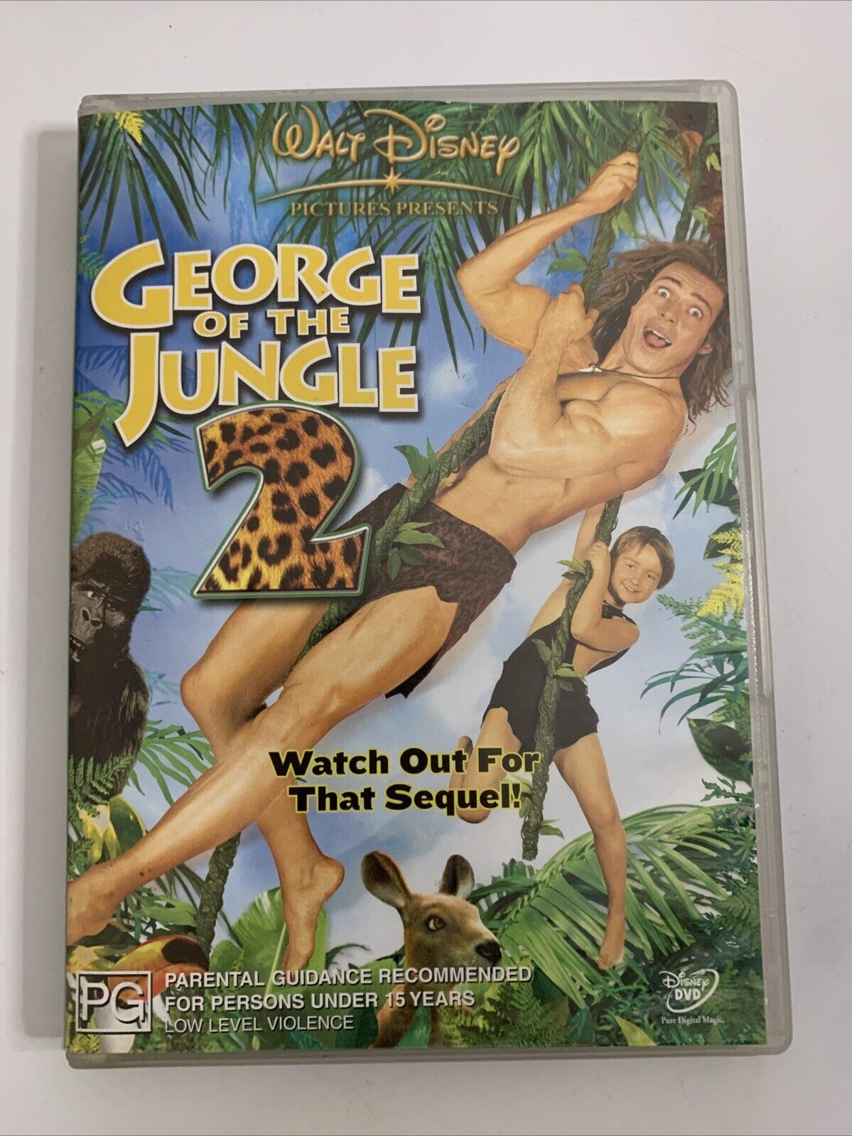 George of the Jungle 2 (DVD, 2003) Christopher Showerman, John Cleese Region 4