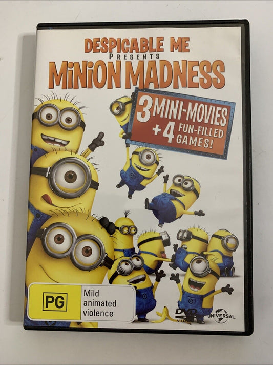 Despicable Me Presents Minion Madness (DVD, 2013) Region 4