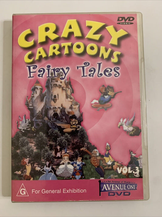Crazy Cartoons Fairy Tales (DVD) Region 4  NEW