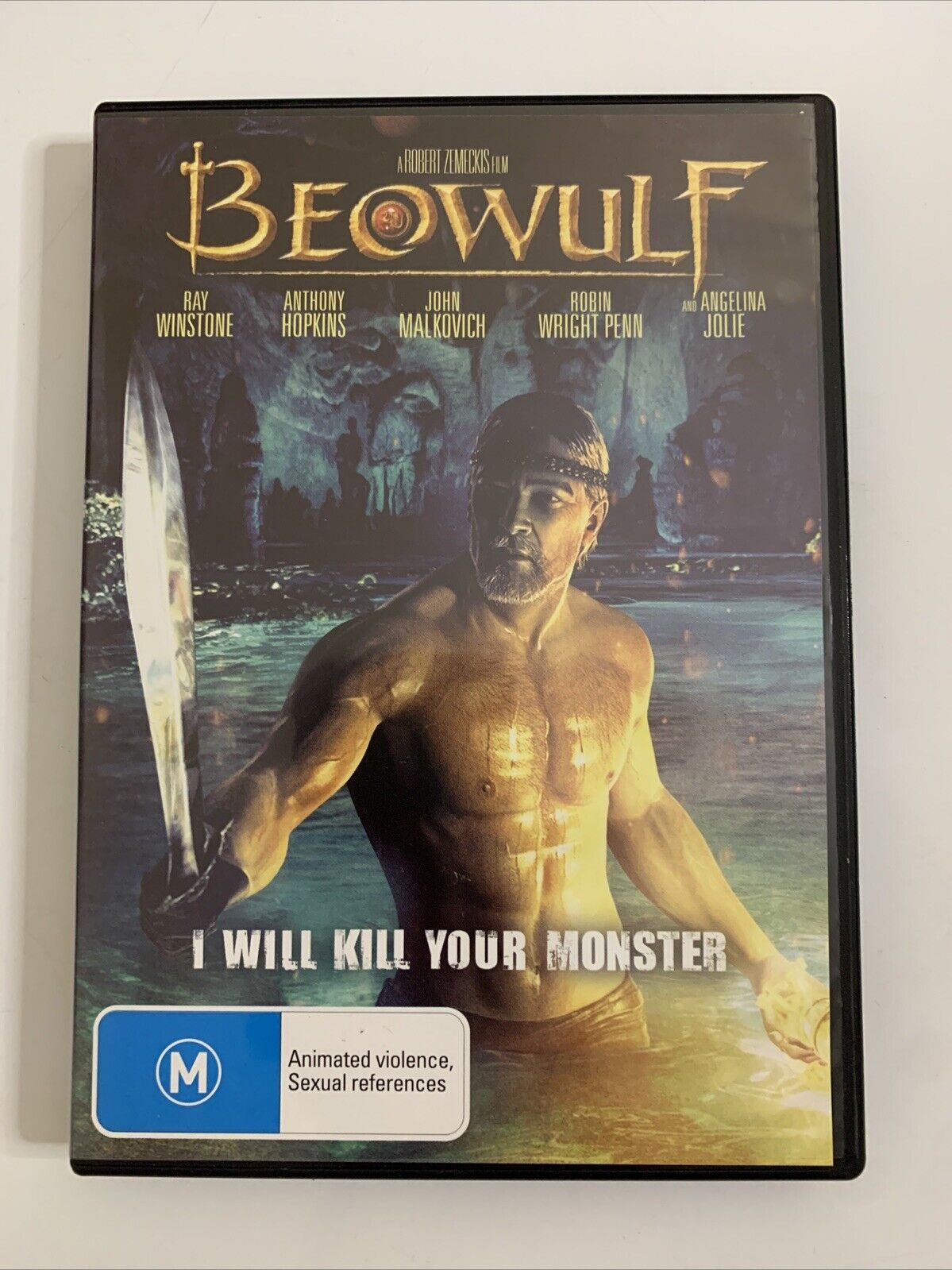 Beowulf (DVD, 2007) Robert Zemeckis Animated Film Region 4  NEW