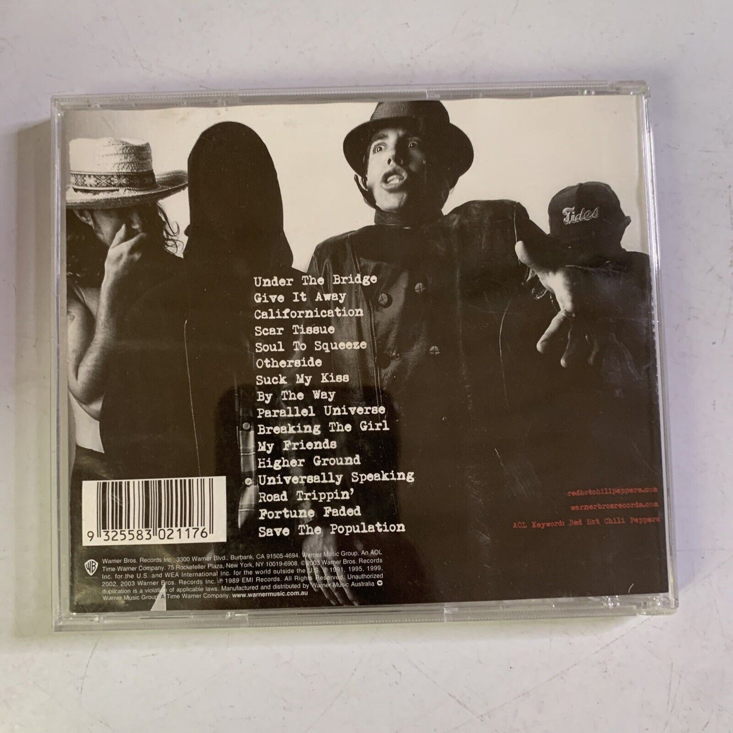 Red Hot Chili Peppers – Greatest Hits (CD, 2003) Warner Bros Records