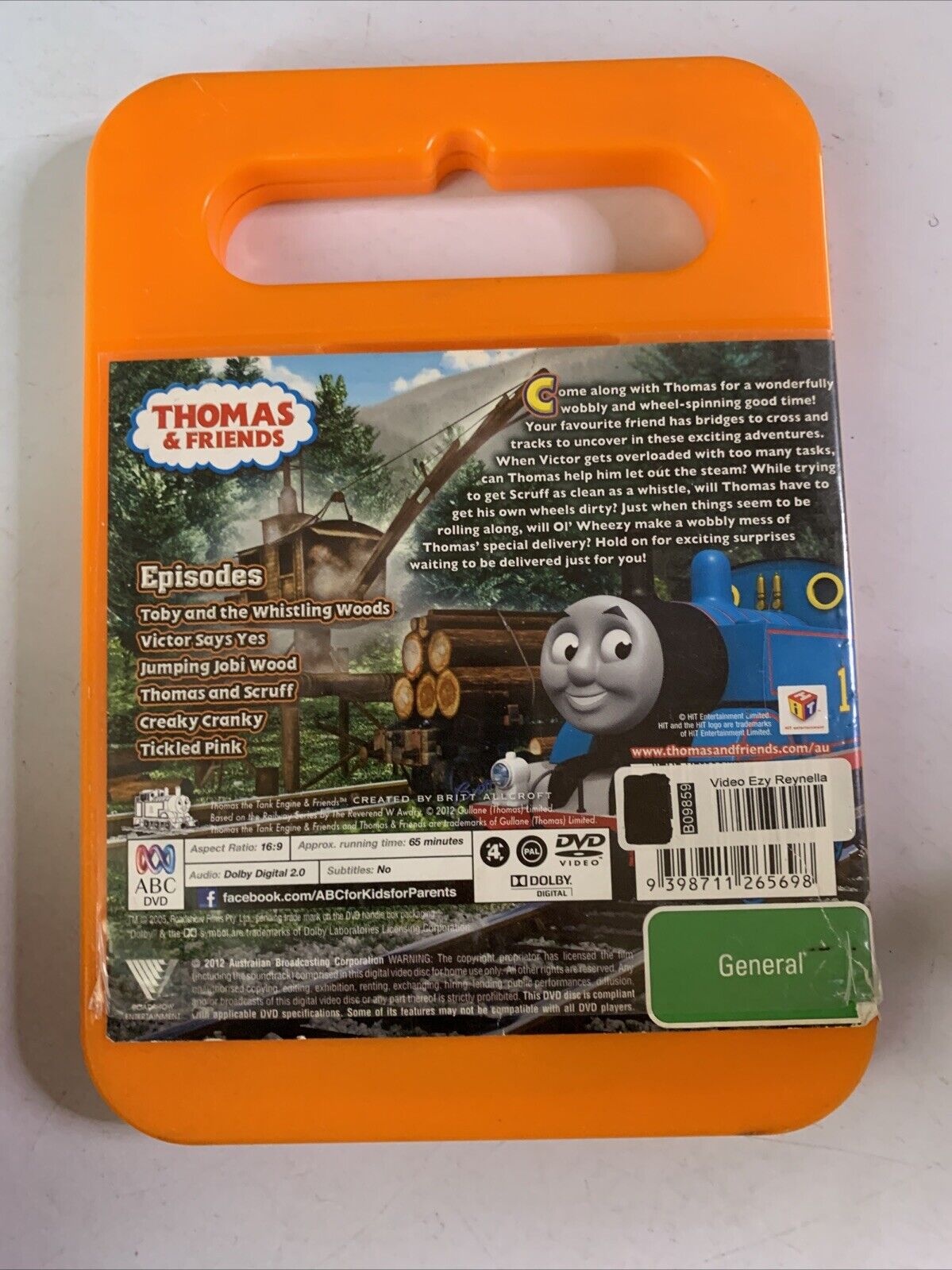 Thomas & Friends - Wobbly Wheels and Whistles (DVD, 2011) Region 4