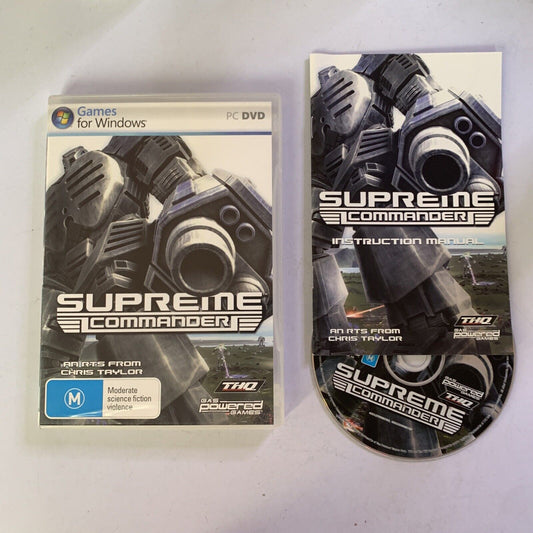 Supreme Commander  PC Windows RTS Strategy 2007 Game