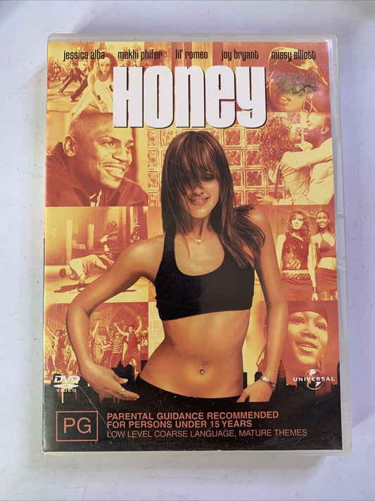 Honey (DVD, 2003) Jessica Alba Region 4