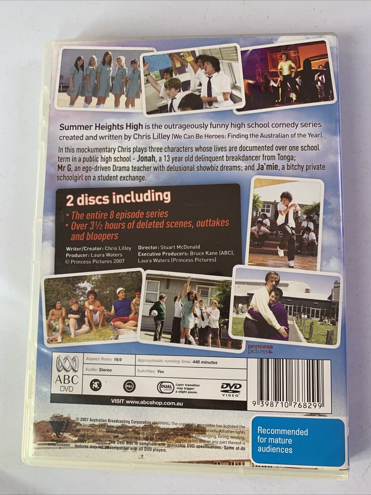 Summer Heights High (DVD, 2007, 2-Disc) Chris Lilley Region 4