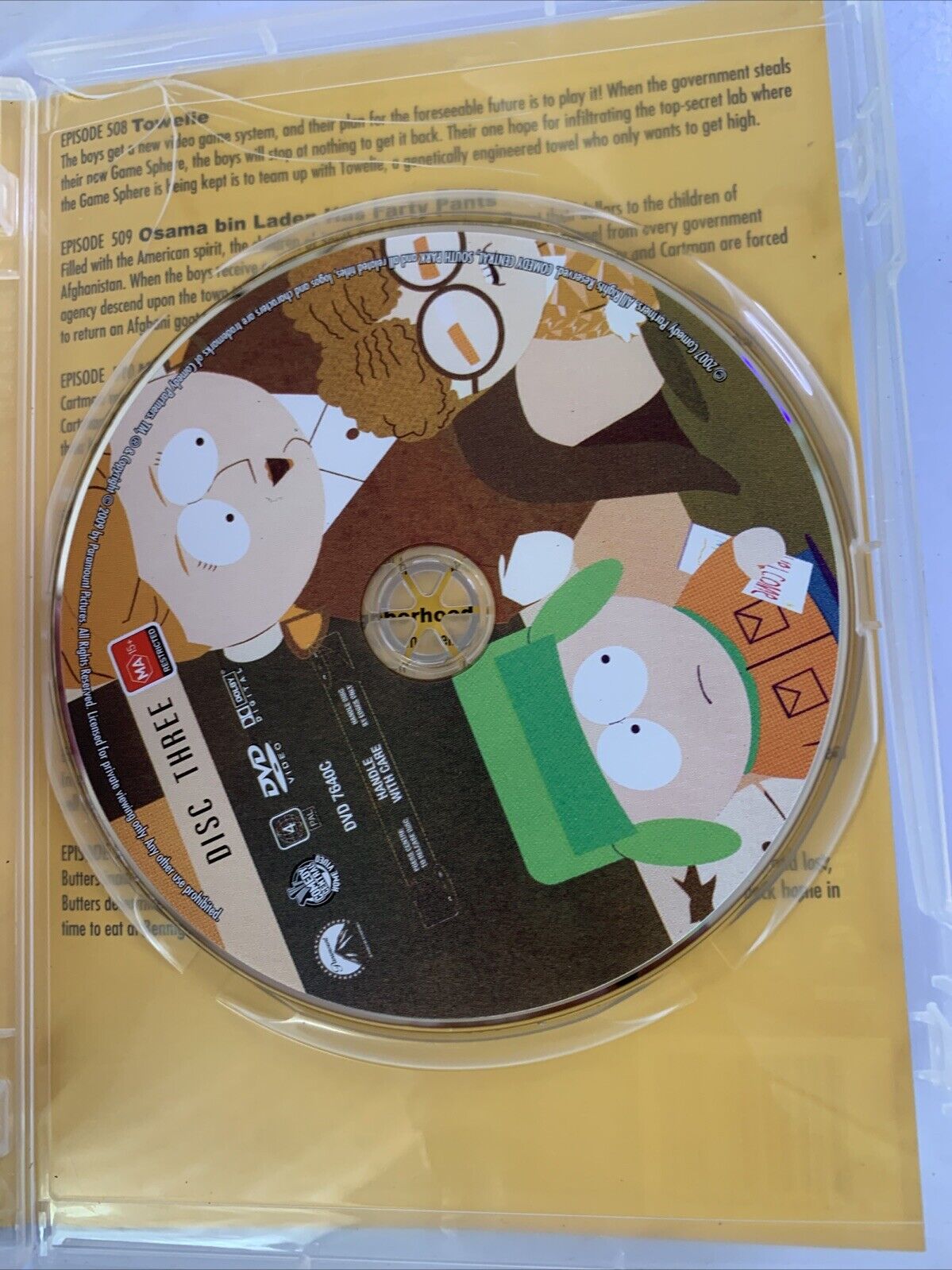 South Park : Season 5 (DVD, 2001) Animation Region 4