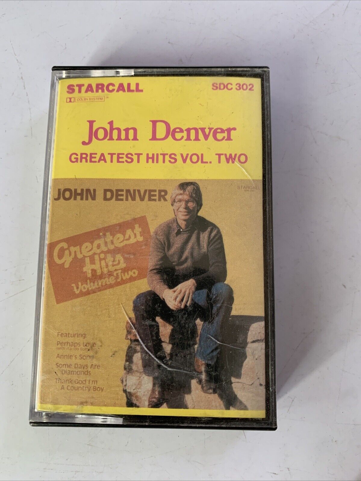 John Denver Greatest Hits Vol 2 (Cassette Tape, 1977) SDC 302