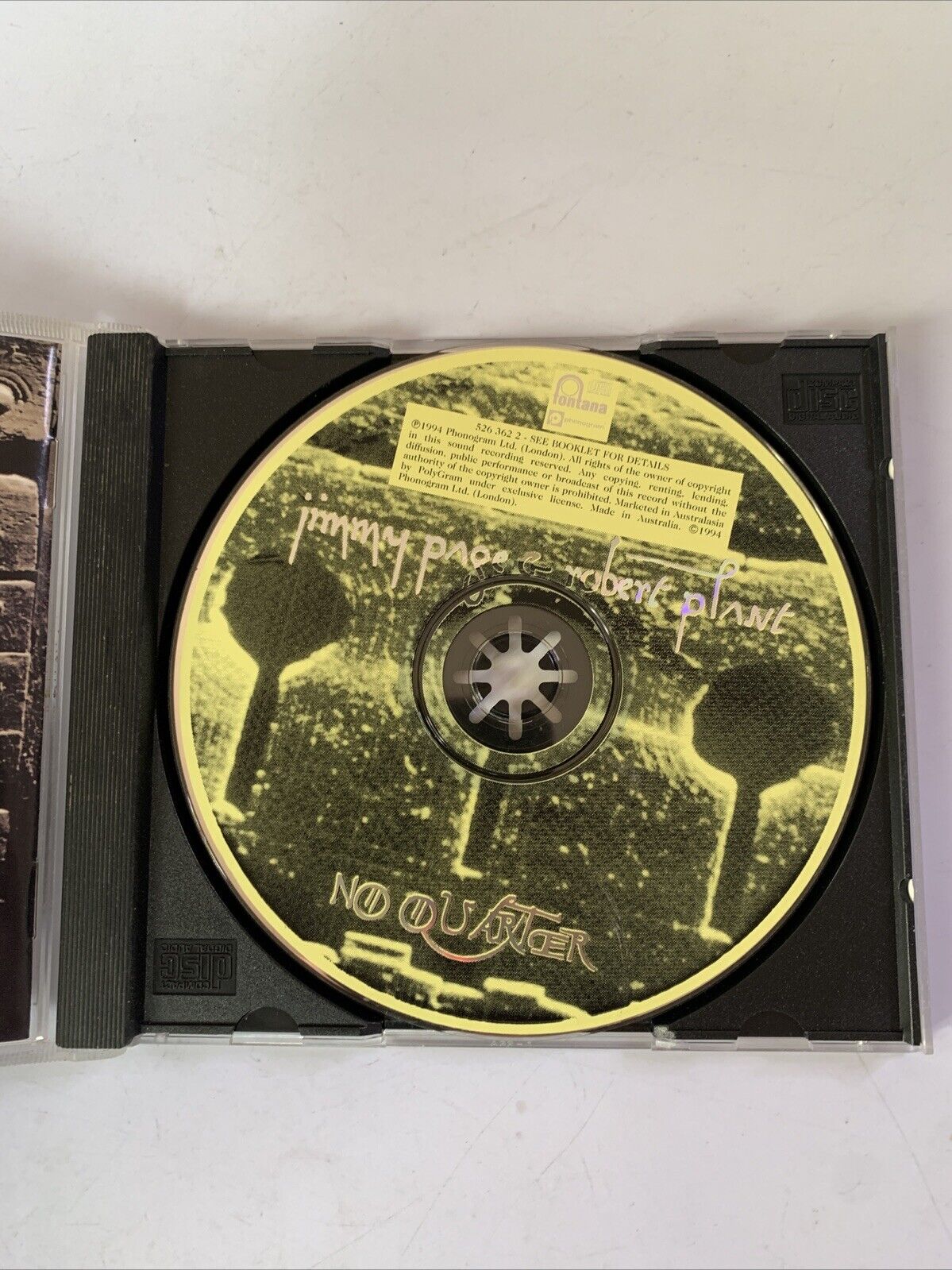 No Quarter: Jimmy Page & Robert Plant Unledded  (CD, 1994)