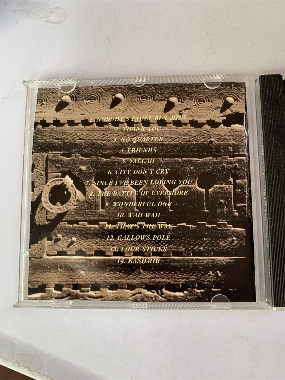 No Quarter: Jimmy Page & Robert Plant Unledded  (CD, 1994)