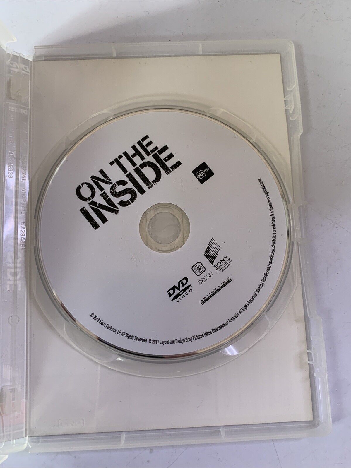 On The Inside (DVD, 2011) Nick Stahl, Dash Mihok, Olivia Wilde  Region 4